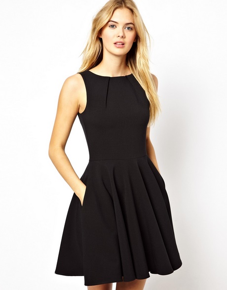 simple-black-skater-dress-48_11 Simple black skater dress