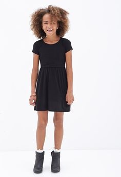 simple-black-skater-dress-48_4 Simple black skater dress