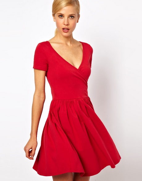 skater-dress-with-short-sleeves-45_3 Skater dress with short sleeves