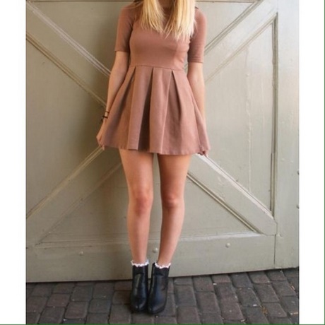 tan-skater-dress-69_3 Tan skater dress