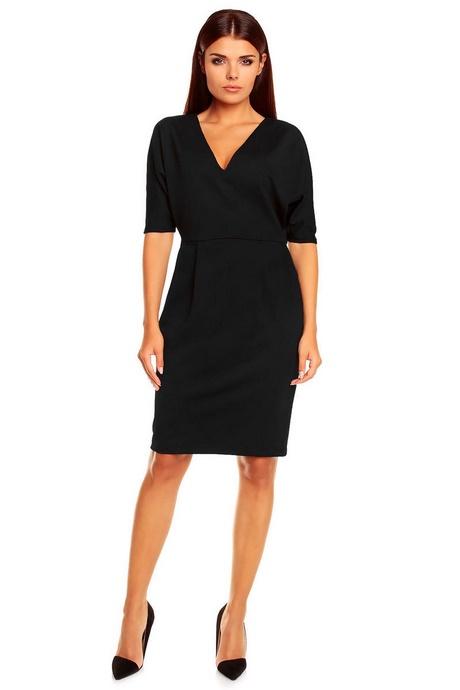 v-neck-little-black-dress-62_12 V neck little black dress