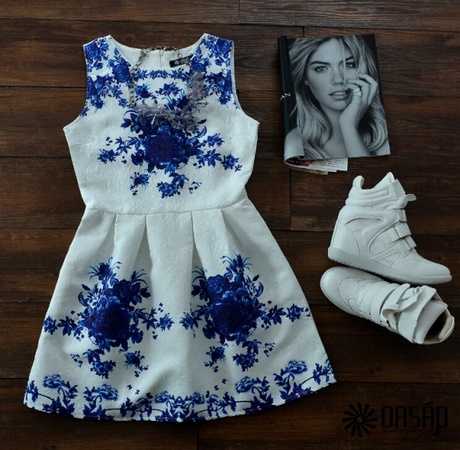 white-and-blue-skater-dress-12_9 White and blue skater dress