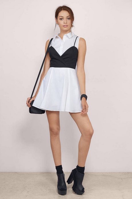 white-shirt-skater-dress-59_13 White shirt skater dress