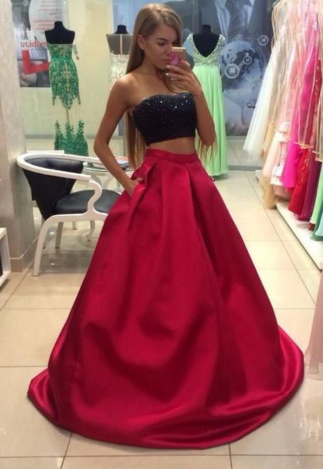 black-and-red-two-piece-prom-dress-16_5 Black and red two piece prom dress