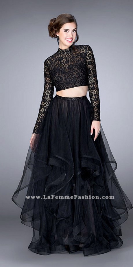 black-long-sleeve-two-piece-prom-dress-33_17 Black long sleeve two piece prom dress