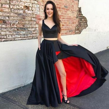 black-two-piece-dress-prom-05_13 Black two piece dress prom