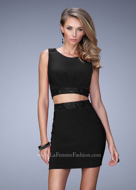 black-two-piece-short-dress-68_2 Black two piece short dress