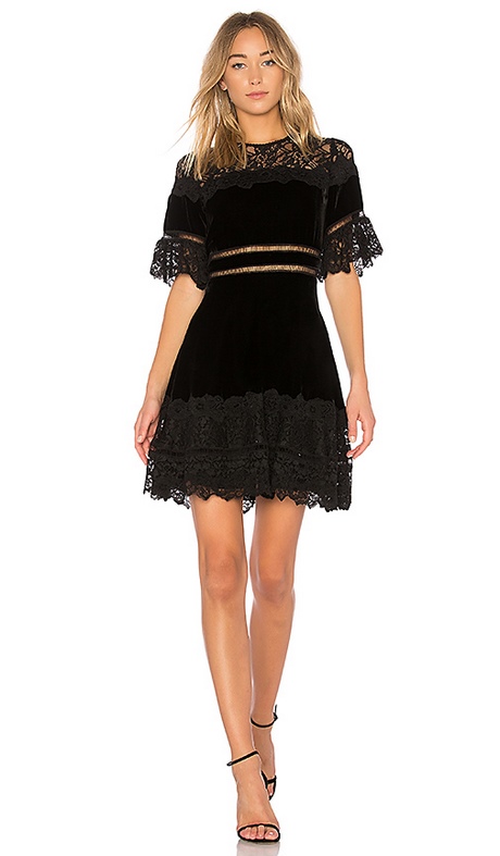 black-velvet-and-lace-dress-53_13 Black velvet and lace dress