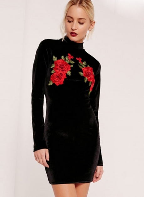 black-velvet-bodycon-dress-78 Black velvet bodycon dress