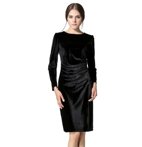 black-velvet-dress-long-65_10 Black velvet dress long