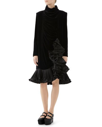 black-velvet-long-dress-12_11 Black velvet long dress