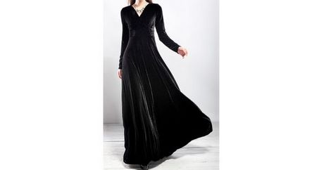 black-velvet-long-dress-12_9 Black velvet long dress