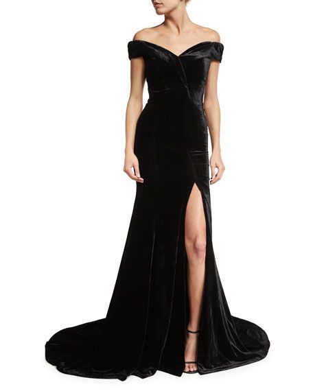 black-velvet-off-the-shoulder-dress-67_15 Black velvet off the shoulder dress