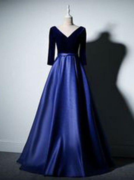 blue-velvet-long-dress-15_12 Blue velvet long dress