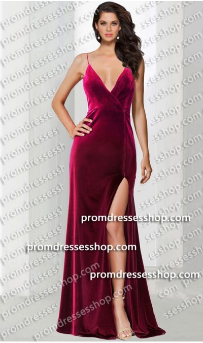 burgundy-velvet-gown-64_12 Burgundy velvet gown