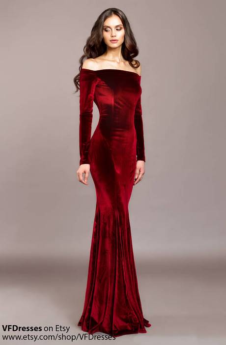 burgundy-velvet-gown-64_6 Burgundy velvet gown