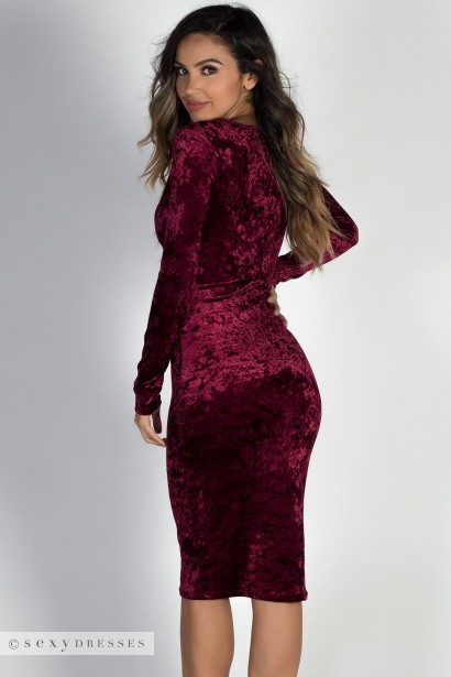 burgundy-velvet-long-dress-11_3 Burgundy velvet long dress