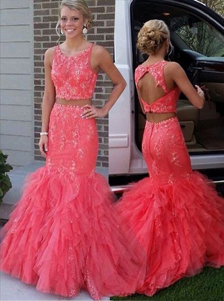 coral-two-piece-prom-dress-80_11 Coral two piece prom dress