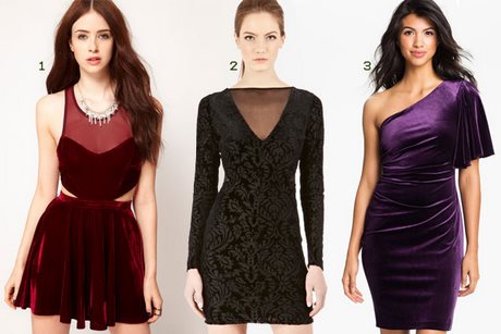 dresses-made-of-velvet-57 Dresses made of velvet