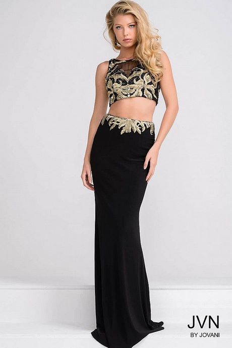 gold-and-black-two-piece-prom-dress-17_4 Gold and black two piece prom dress