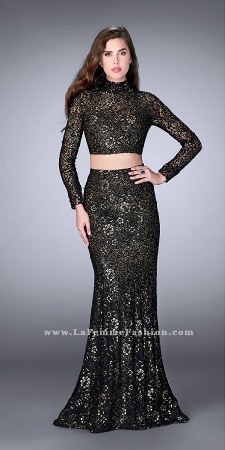 gold-and-black-two-piece-prom-dress-17_7 Gold and black two piece prom dress