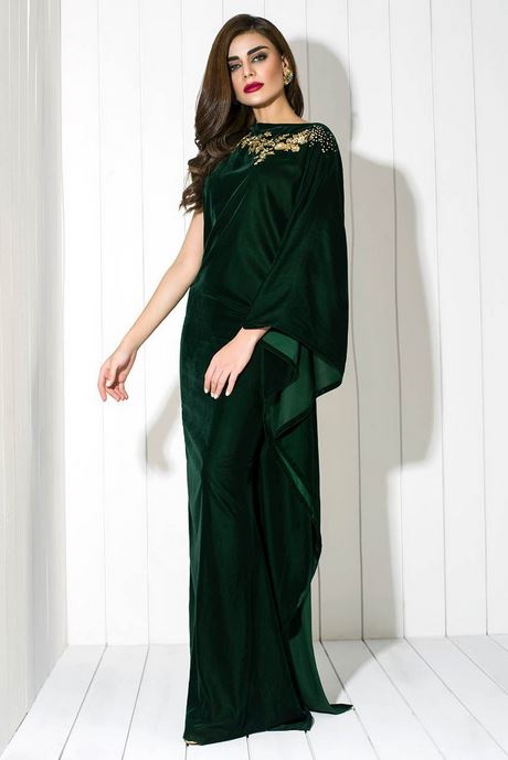 green-velvet-dress-long-05 Green velvet dress long