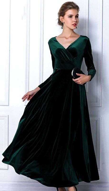 green-velvet-dress-long-05_5 Green velvet dress long