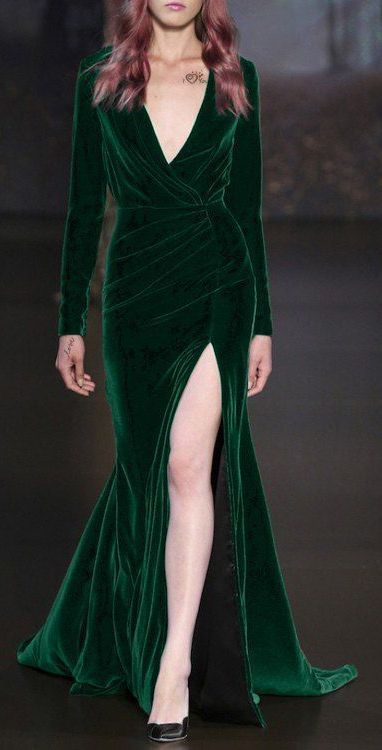 green-velvet-dress-long-05_7 Green velvet dress long