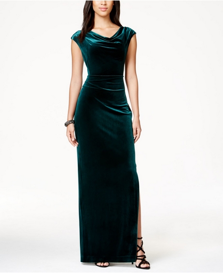 green-velvet-gown-98 Green velvet gown