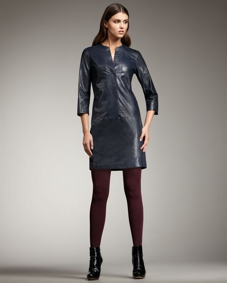 leather-shirt-dress-94_6 Leather shirt dress