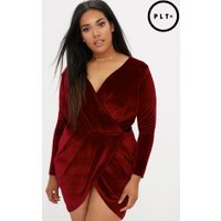 long-sleeve-burgundy-velvet-dress-52_14 Long sleeve burgundy velvet dress