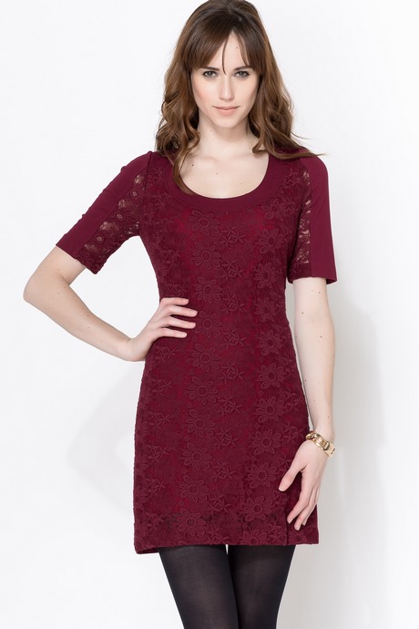 maroon-lace-dress-11_2 Maroon lace dress