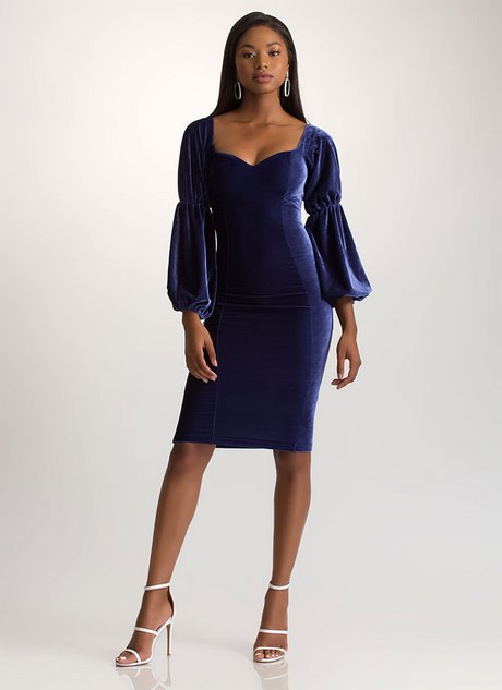 midi-velvet-dress-69 Midi velvet dress