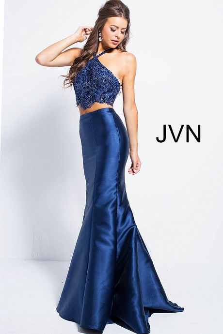 navy-blue-two-piece-prom-dress-44_16 Navy blue two piece prom dress