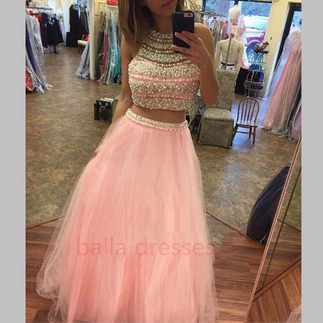 peach-2-piece-prom-dress-98_4 Peach 2 piece prom dress