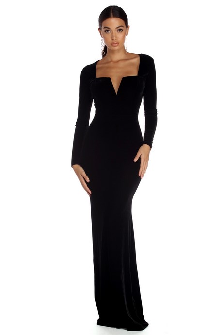 plunge-velvet-dress-38_2 Plunge velvet dress