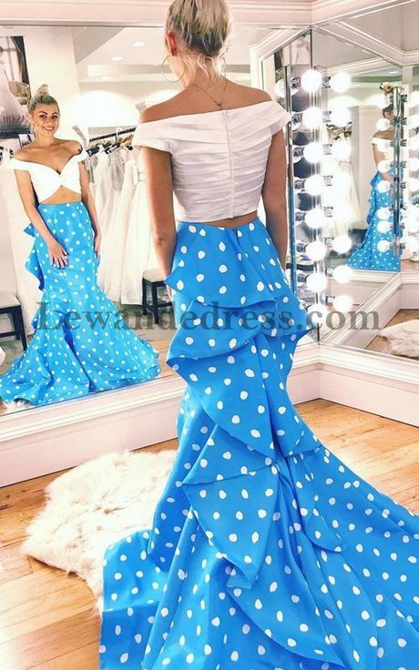 polka-dot-2-piece-prom-dress-46_18 Polka dot 2 piece prom dress