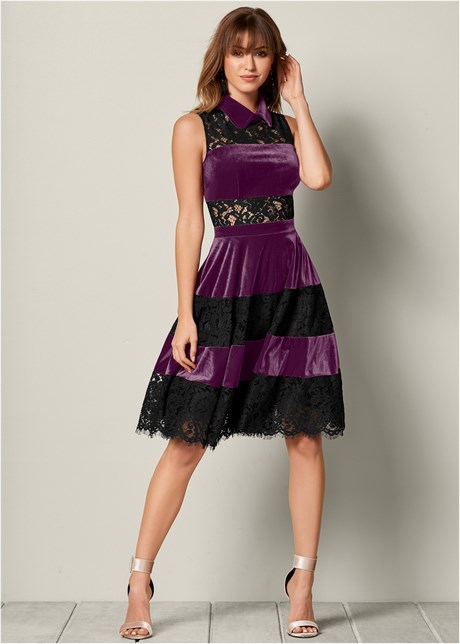 purple-velvet-dress-20 Purple velvet dress