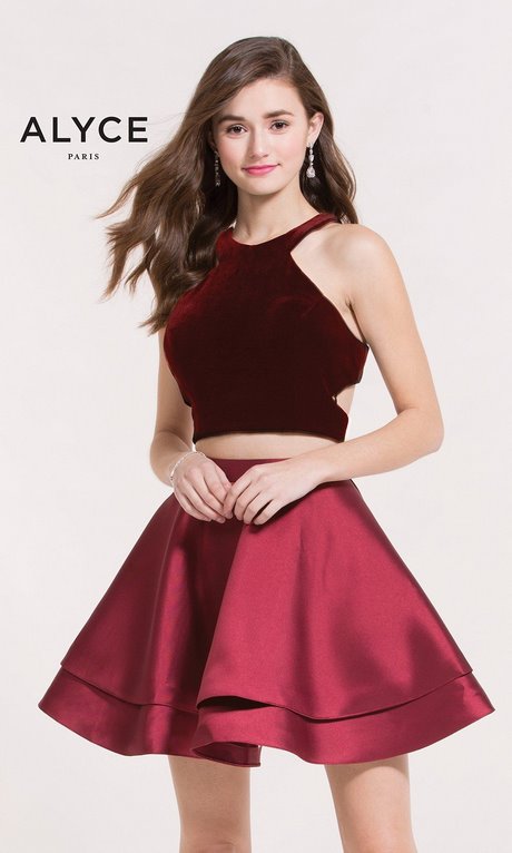red-2-piece-dress-56_16 Red 2 piece dress
