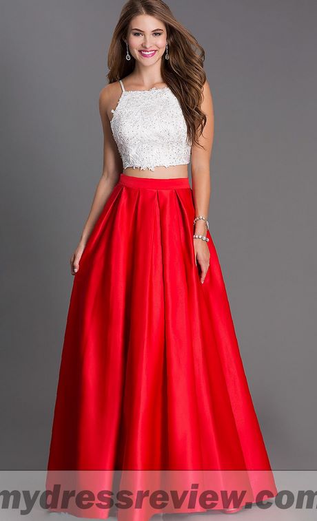red-and-white-two-piece-prom-dress-22_2 Red and white two piece prom dress