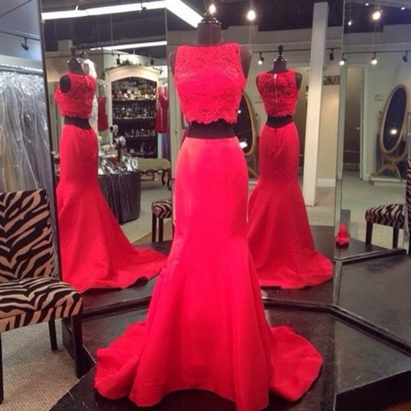 red-two-piece-mermaid-prom-dress-08_14 Red two piece mermaid prom dress