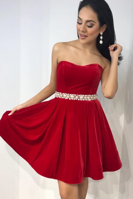 red-velvet-short-dress-21_4 Red velvet short dress