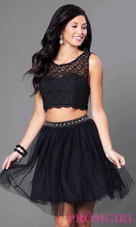 short-black-two-piece-dress-41_11 Short black two piece dress