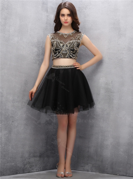 short-black-two-piece-dress-41_6 Short black two piece dress