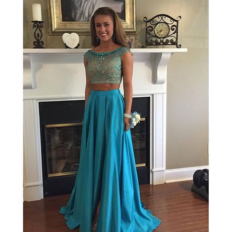 teal-two-piece-prom-dress-86_13 Teal two piece prom dress