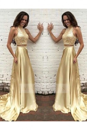 two-piece-gold-and-white-prom-dress-21_9 Two piece gold and white prom dress