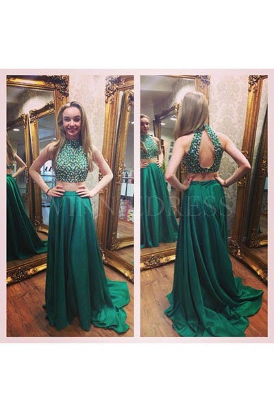 two-piece-green-prom-dress-98_8 Two piece green prom dress