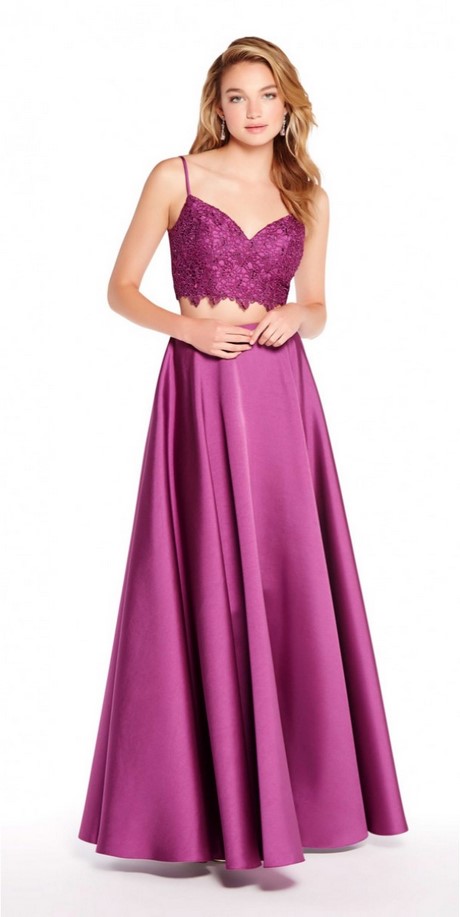 two-piece-lace-formal-dress-43_9 Two piece lace formal dress