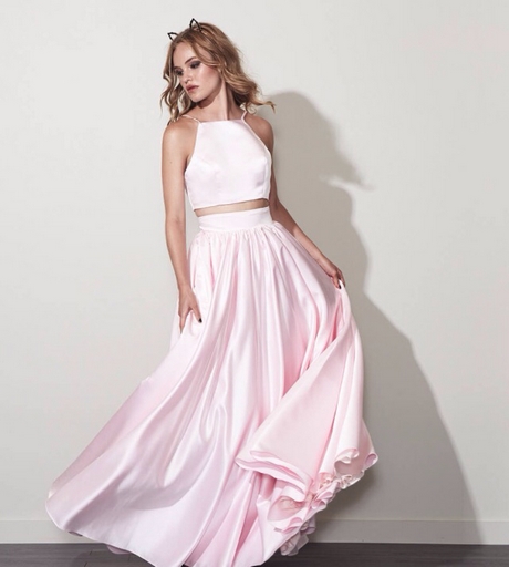 two-piece-light-pink-prom-dress-85_13 Two piece light pink prom dress