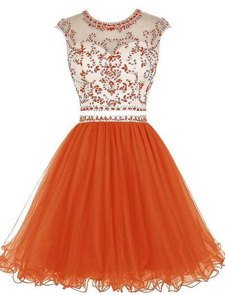 two-piece-orange-prom-dresses-63_13 Two piece orange prom dresses